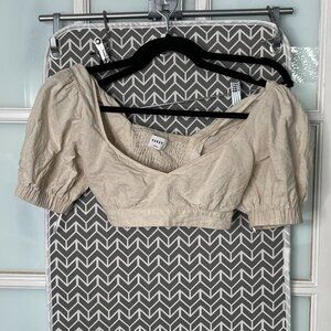 Suboo | Cecile Linen Crop Top